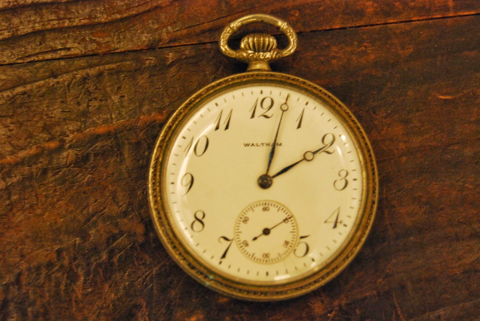 アンティークウォルサム懐中時計手巻き　1921年