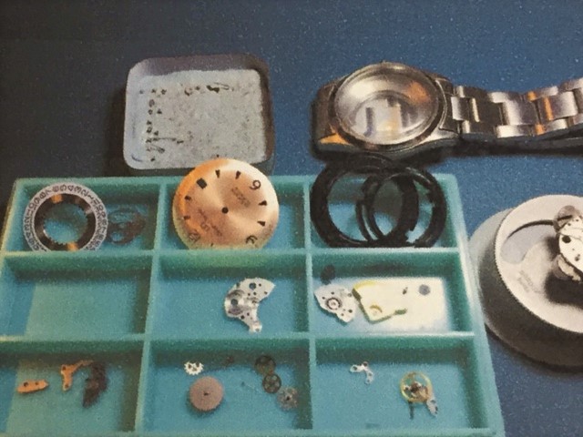 時計修理事例・オリエント・スター・自動巻き・1990年代製 | 福岡市東 