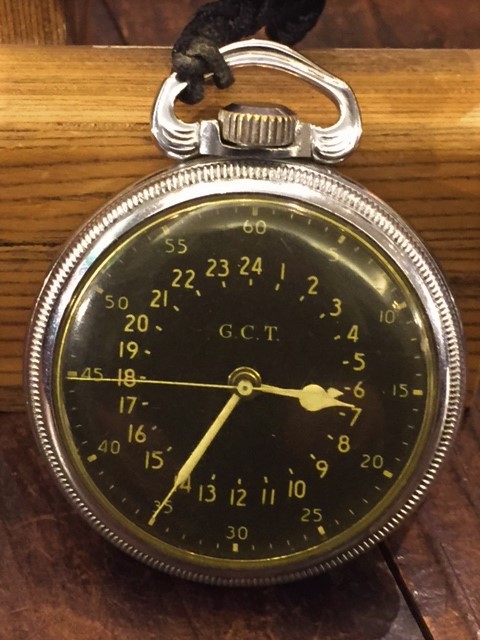 時計修理事例・ハミルトン米国海軍軍用懐中時計ナビゲーションマスター