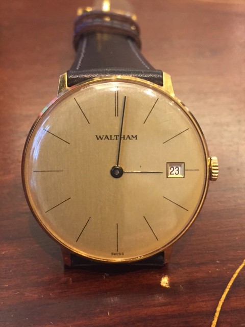ウォルサム・腕時計・手巻き・金張り・1970年代製 | 福岡市東区香椎の