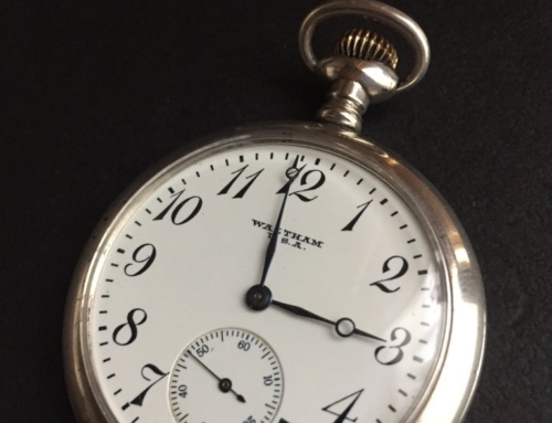 新入荷・ウォルサム・Riversaide懐中時計・手巻き・12サイズ・銀無垢ケース・オープンフェィス・1920年代製