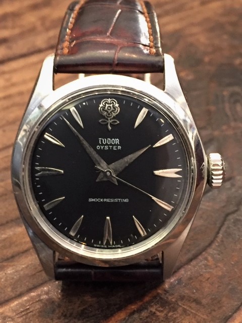 時計修理事例・チュードル・デカバラ・手巻き・7934・1960年代製 